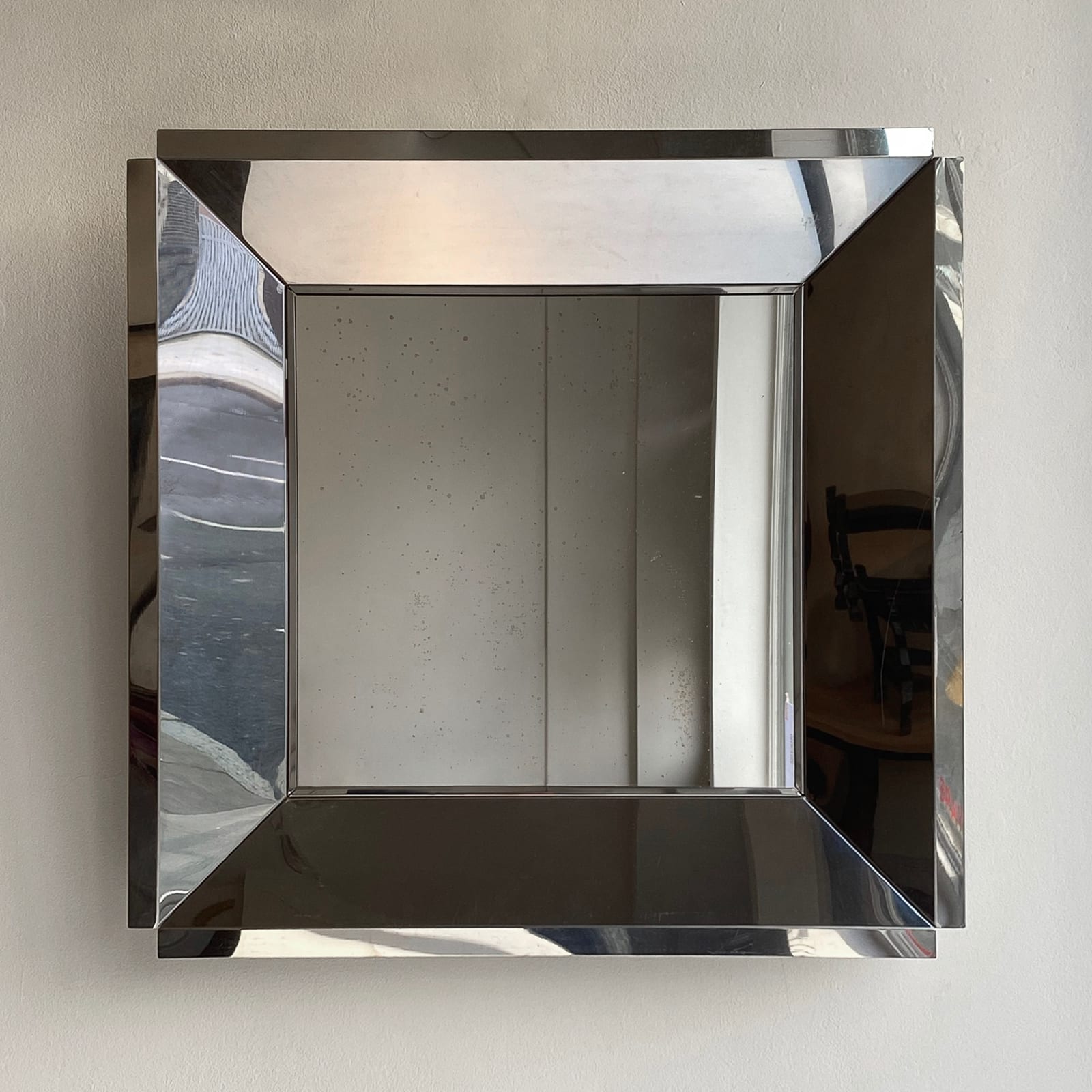 Polished Steel Mirror,