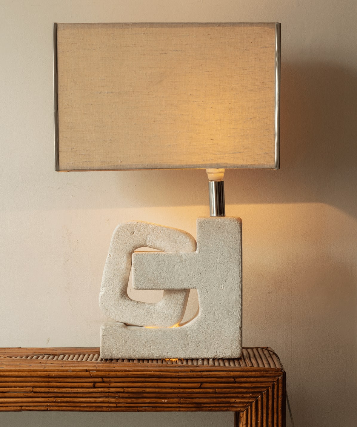 Lava Stone Table Lamp,