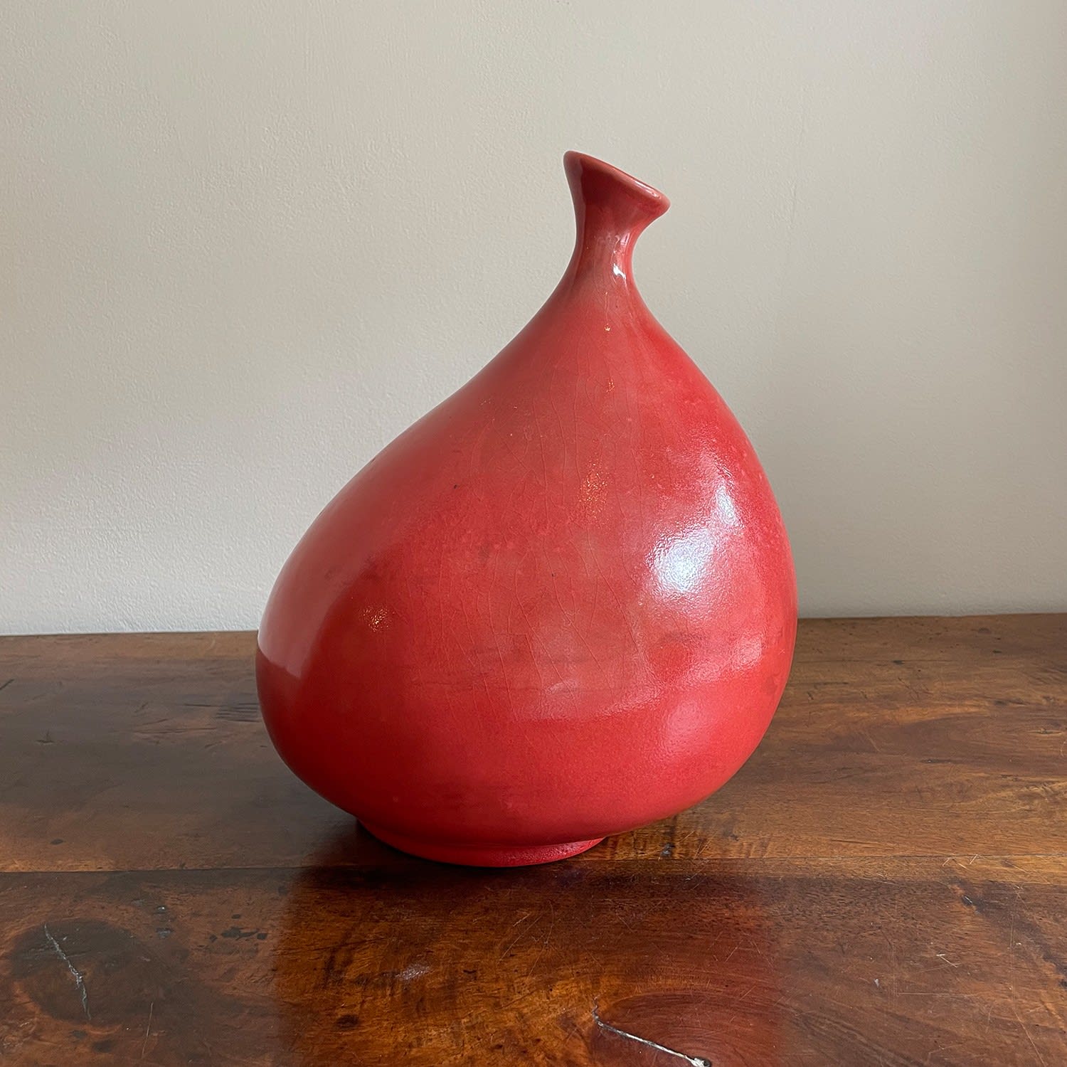 Red Vase,