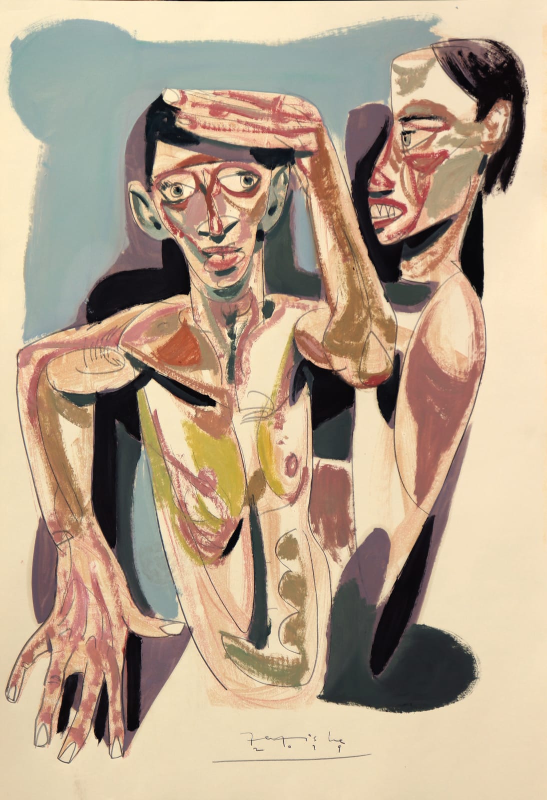 Tesfaye Urgessa, Untitled I, 2019