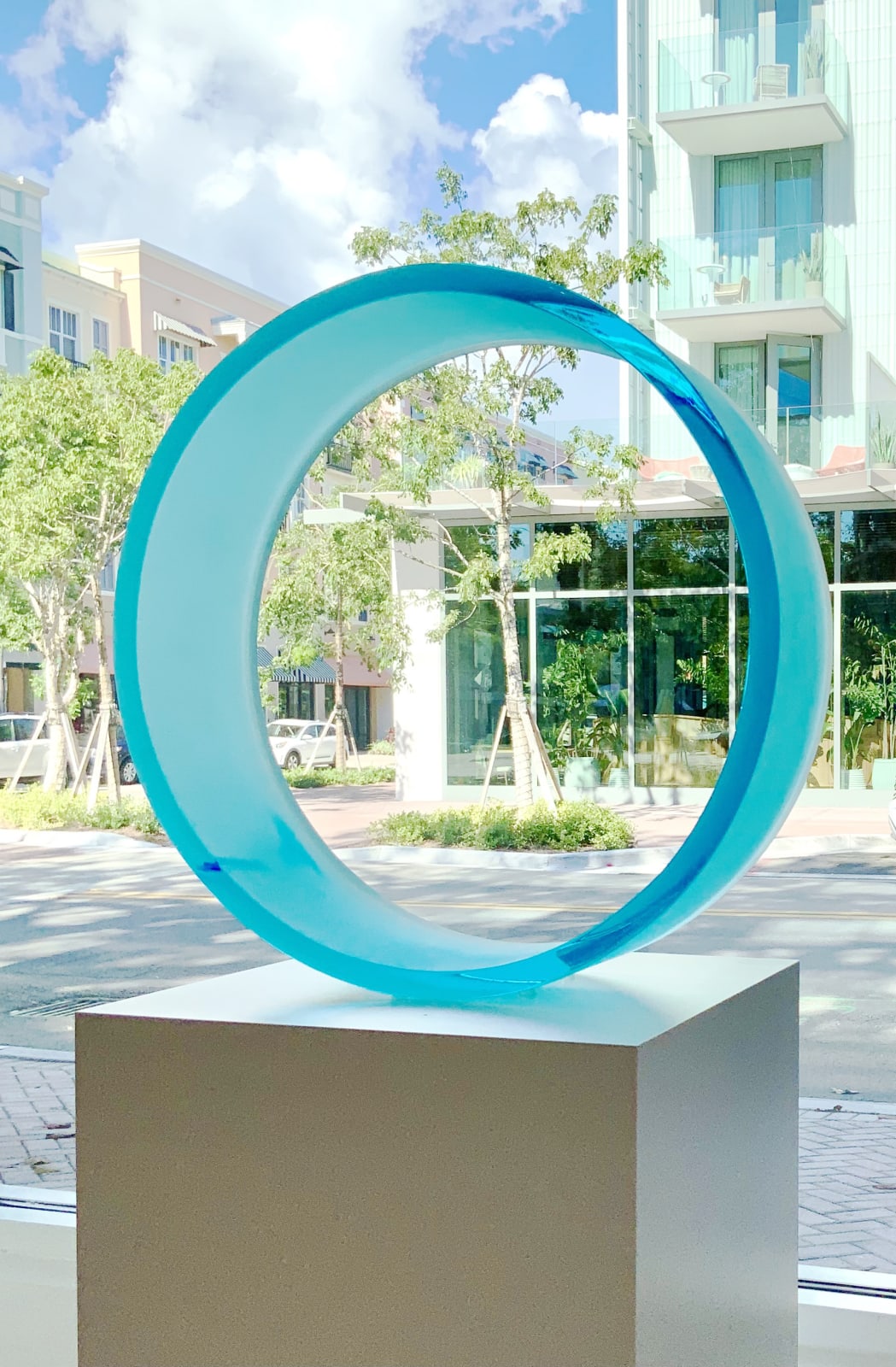 Brian Usher, Circle - Teal