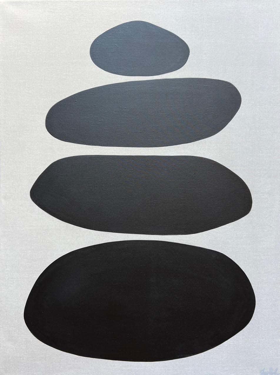 Stephanie Henderson, Floating Cairn Carbon #2