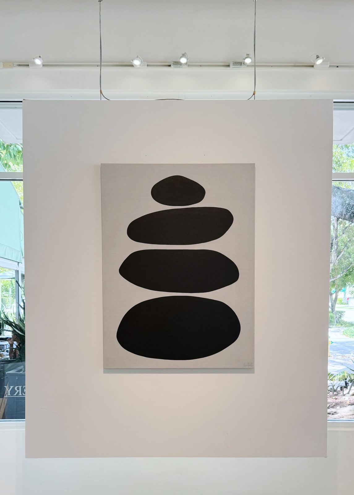 Stephanie Henderson, Floating Cairn Carbon #2