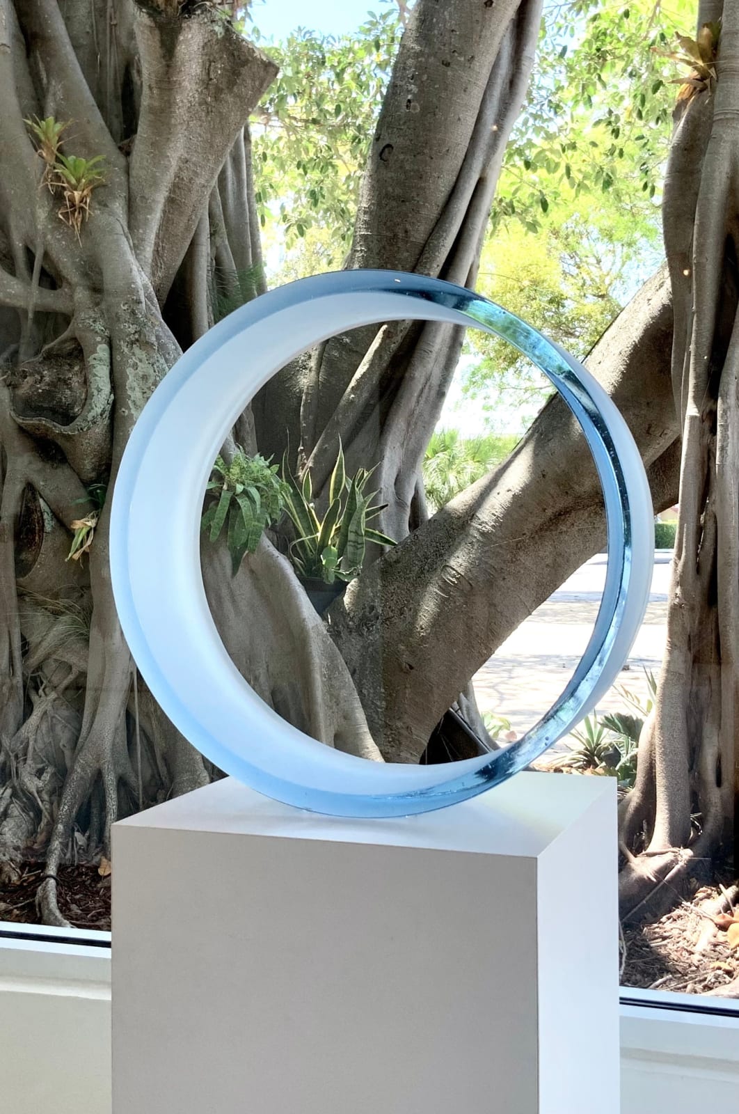 Brian Usher, Circle - Powder Blue