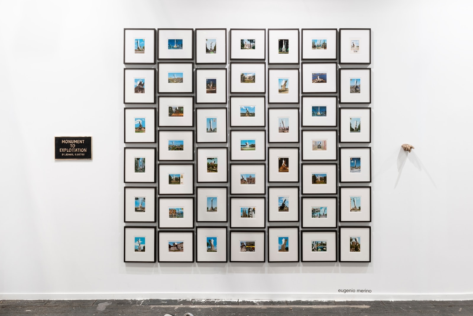Eugenio Merino, Monument to exploitation, 2022