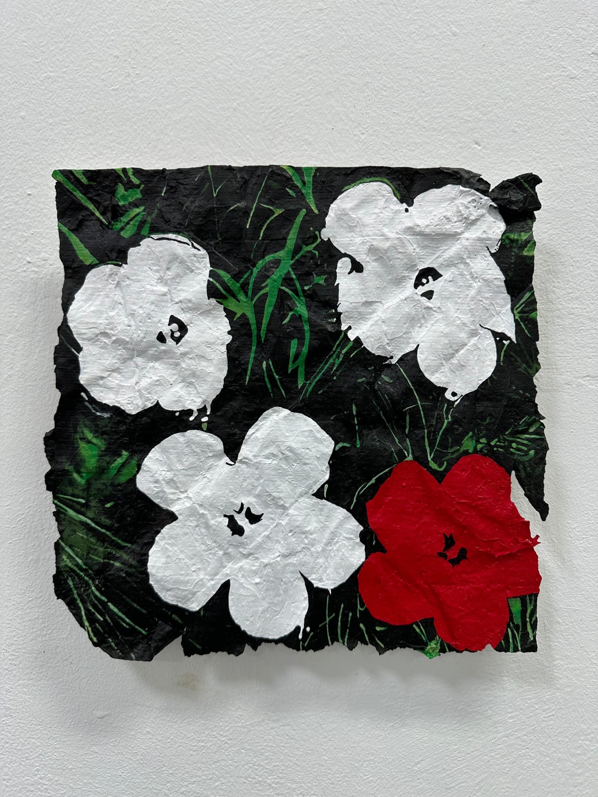 Julio Anaya Cabanding, After Andy Warhol. Flowers #3 , 2024