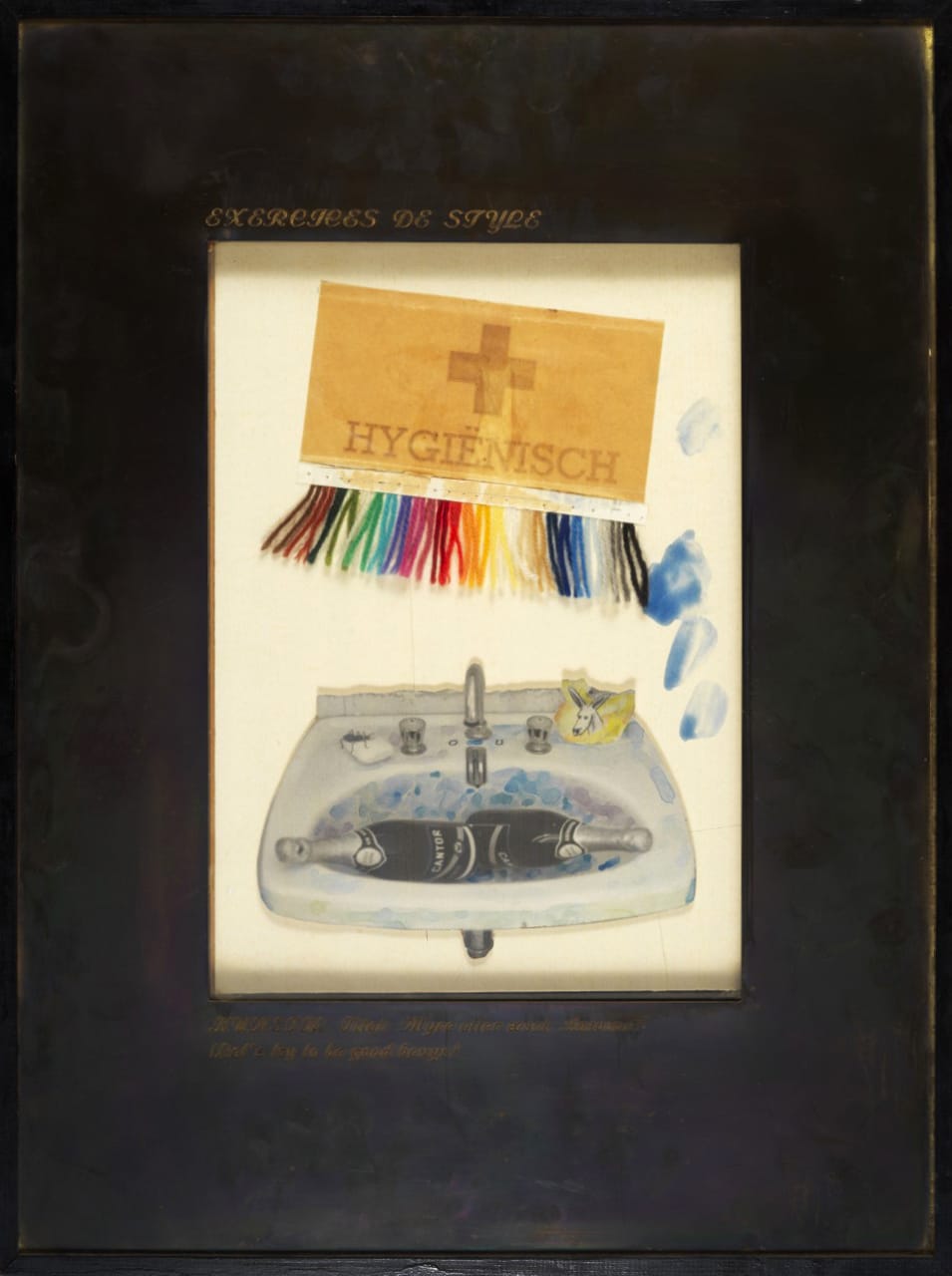 Erik Dietman, Sans titre (Exercices de style), 1974-1975