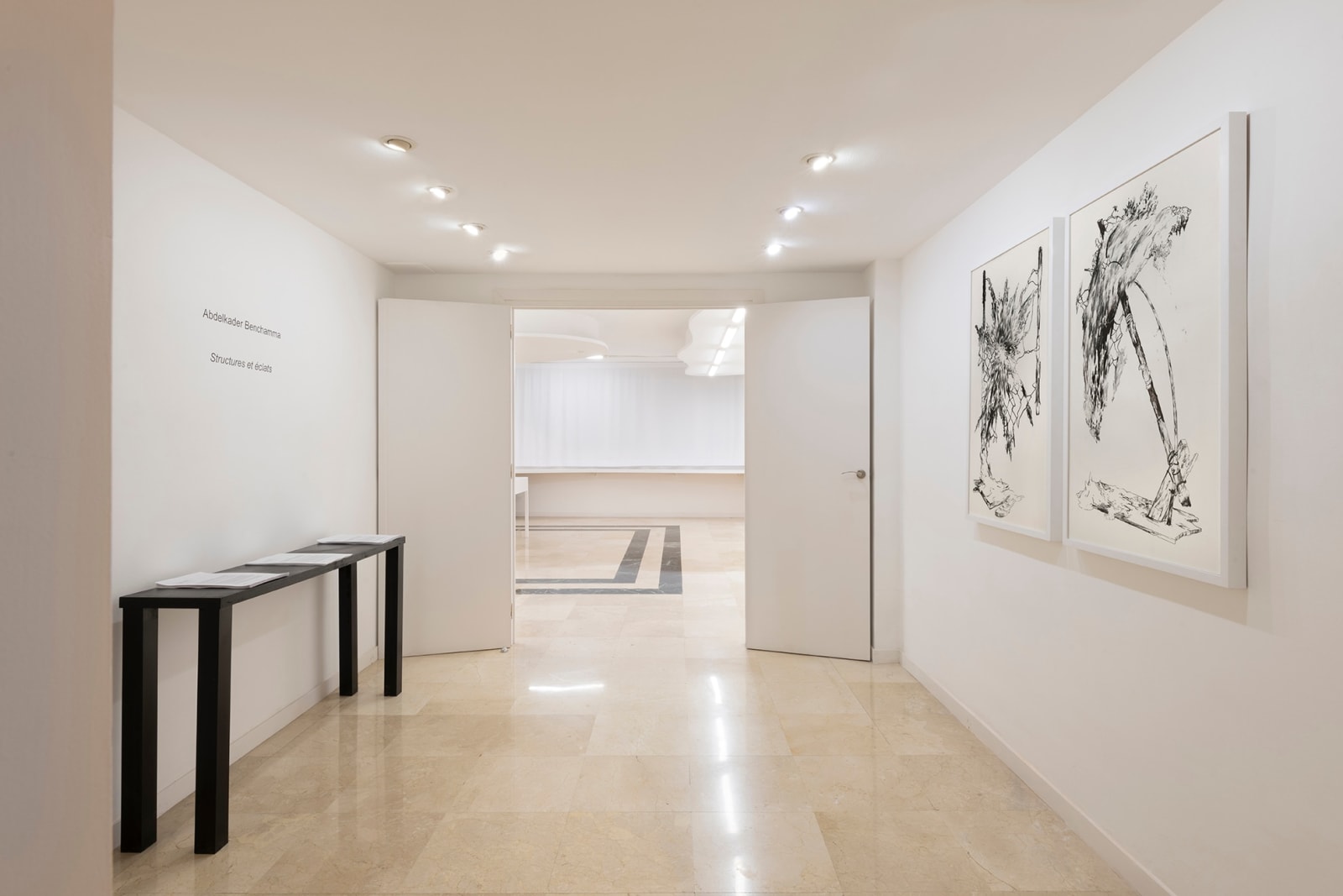 Abdelkader Benchamma, Maquette sculpture A, 2013