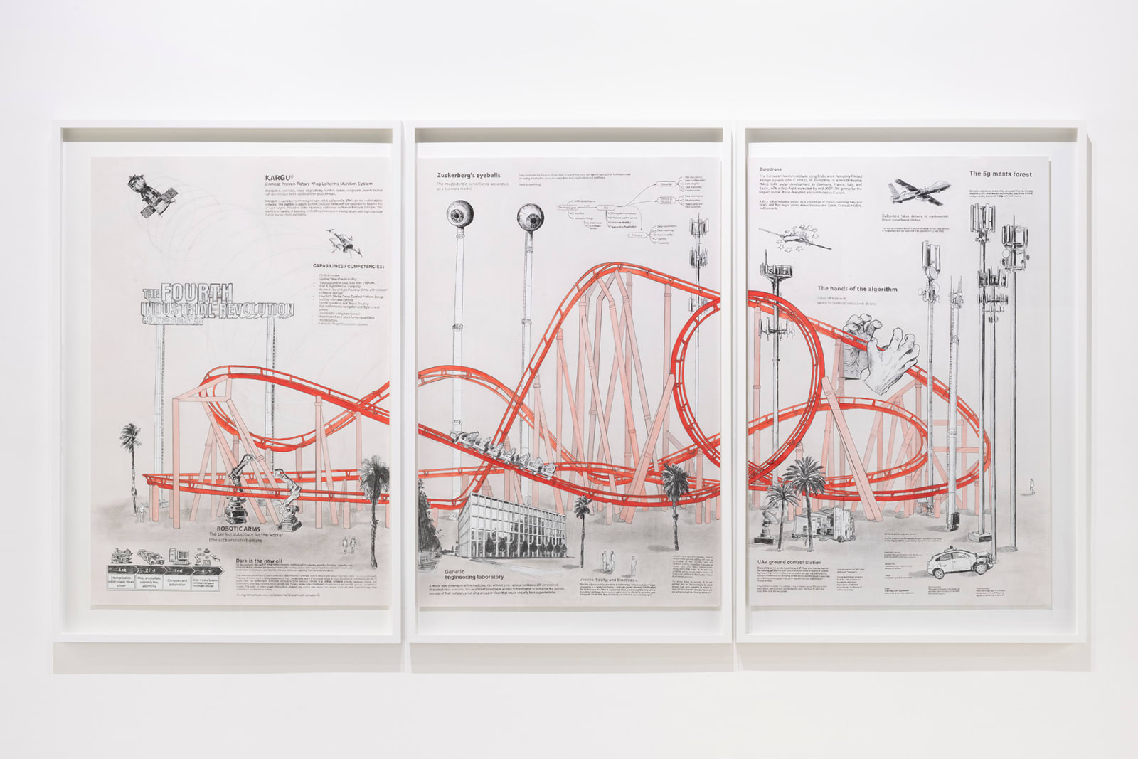 Joan Pallé, The fourth industrial revolution roller coaster, 2022