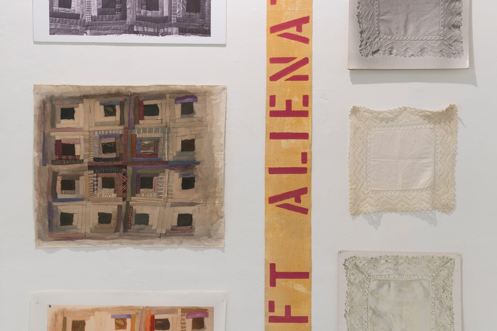 Margaret Harrison, Craftwork (The prostitution piece), 1980