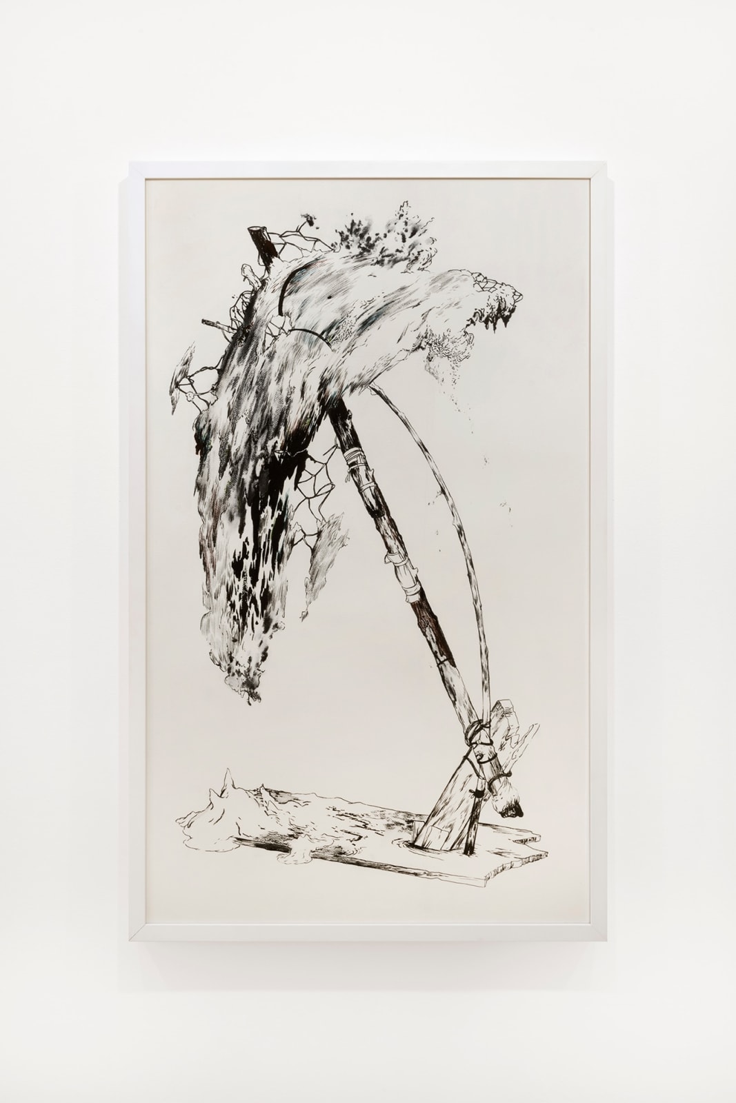 Abdelkader Benchamma, Maquette sculpture A, 2013