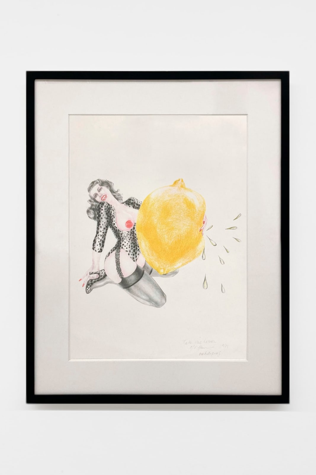 Margaret Harrison, Take one lemon, 1971 (2010)