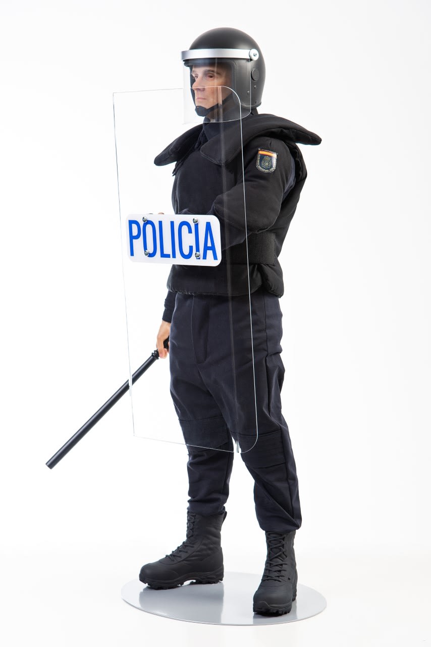Eugenio Merino, Antidisturbios de juguete, 2019
