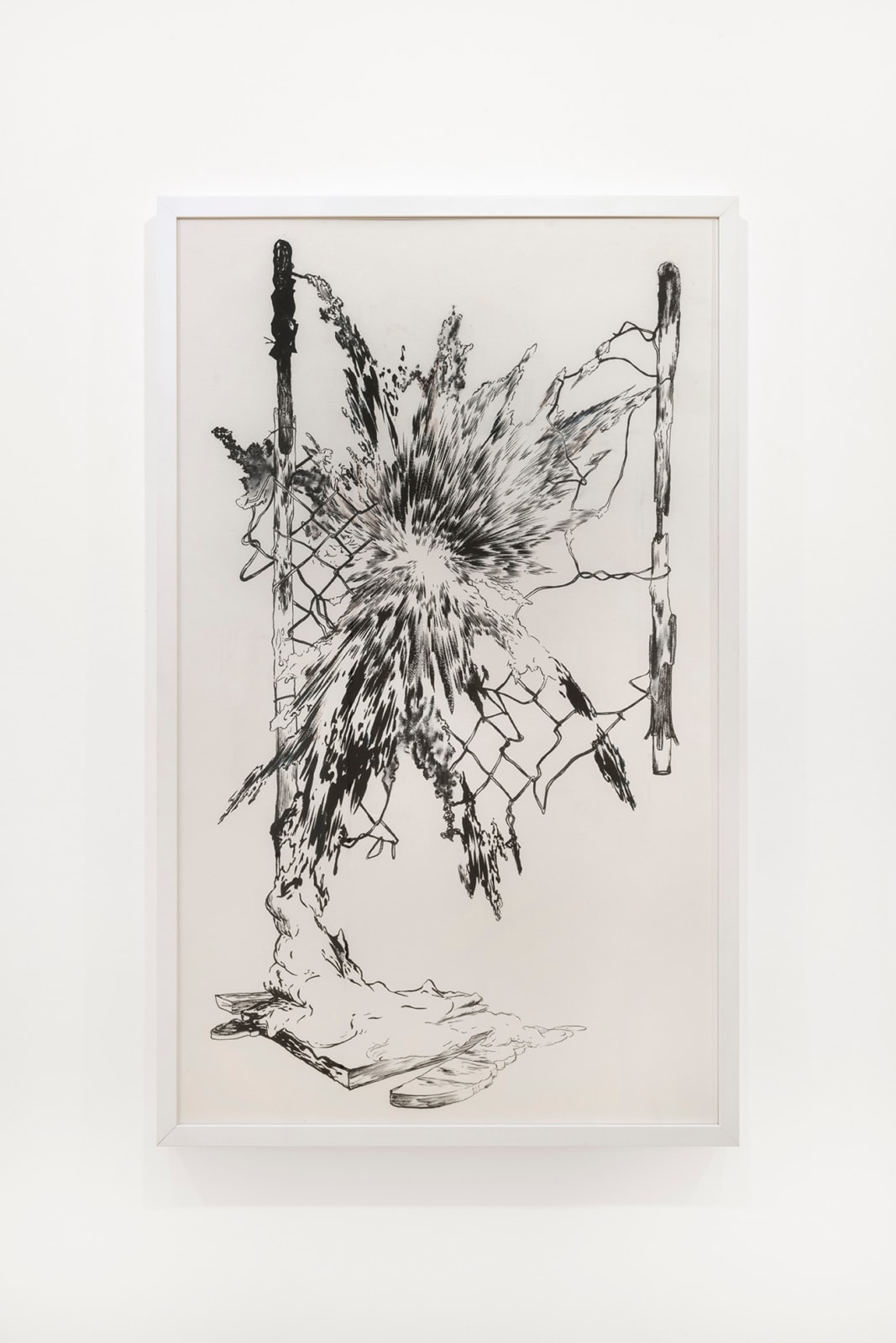 Abdelkader Benchamma, Maquette sculpture C, 2013