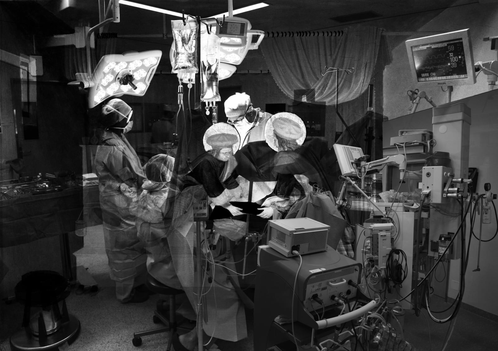 mounir fatmi, The Blinding Light 12, 2013