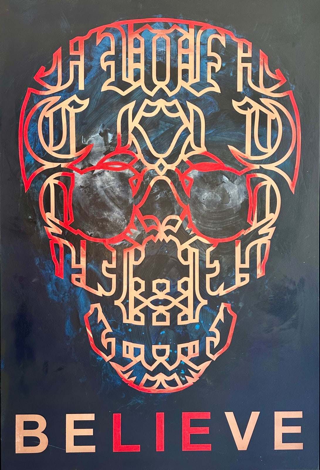 Kendell Geers, The Word Made Flesh, 2024 - ADN Galeria