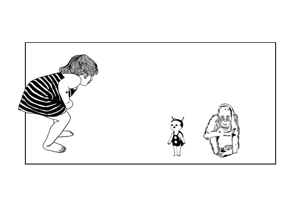 Virginie Barré, Japonisme. Jo, j, singe, 2008