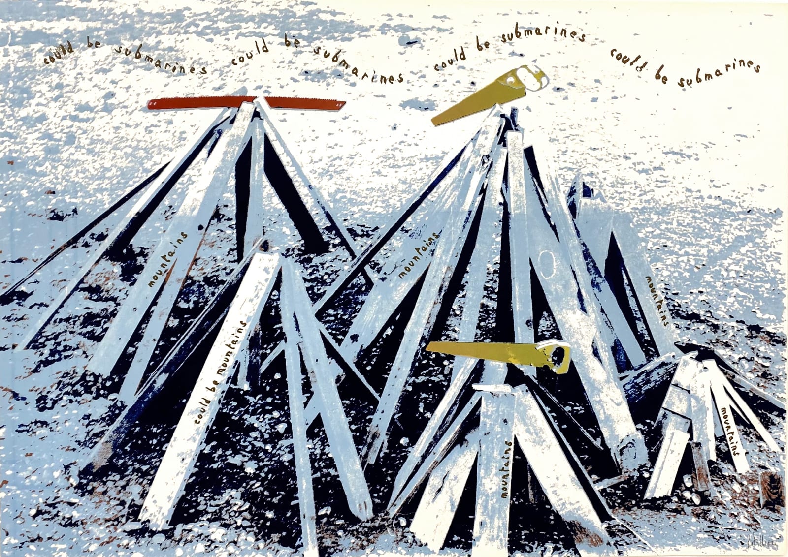 Robert Filliou, 7 childlike uses of warlike material, 1971