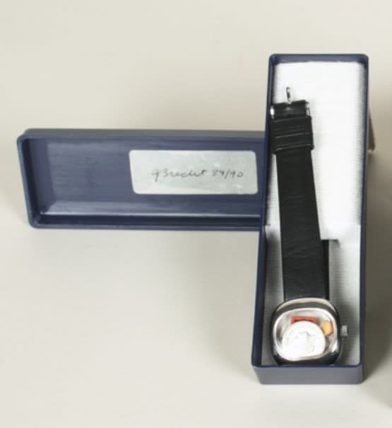 George Brecht, Watch multiple (gentlemen), 1973