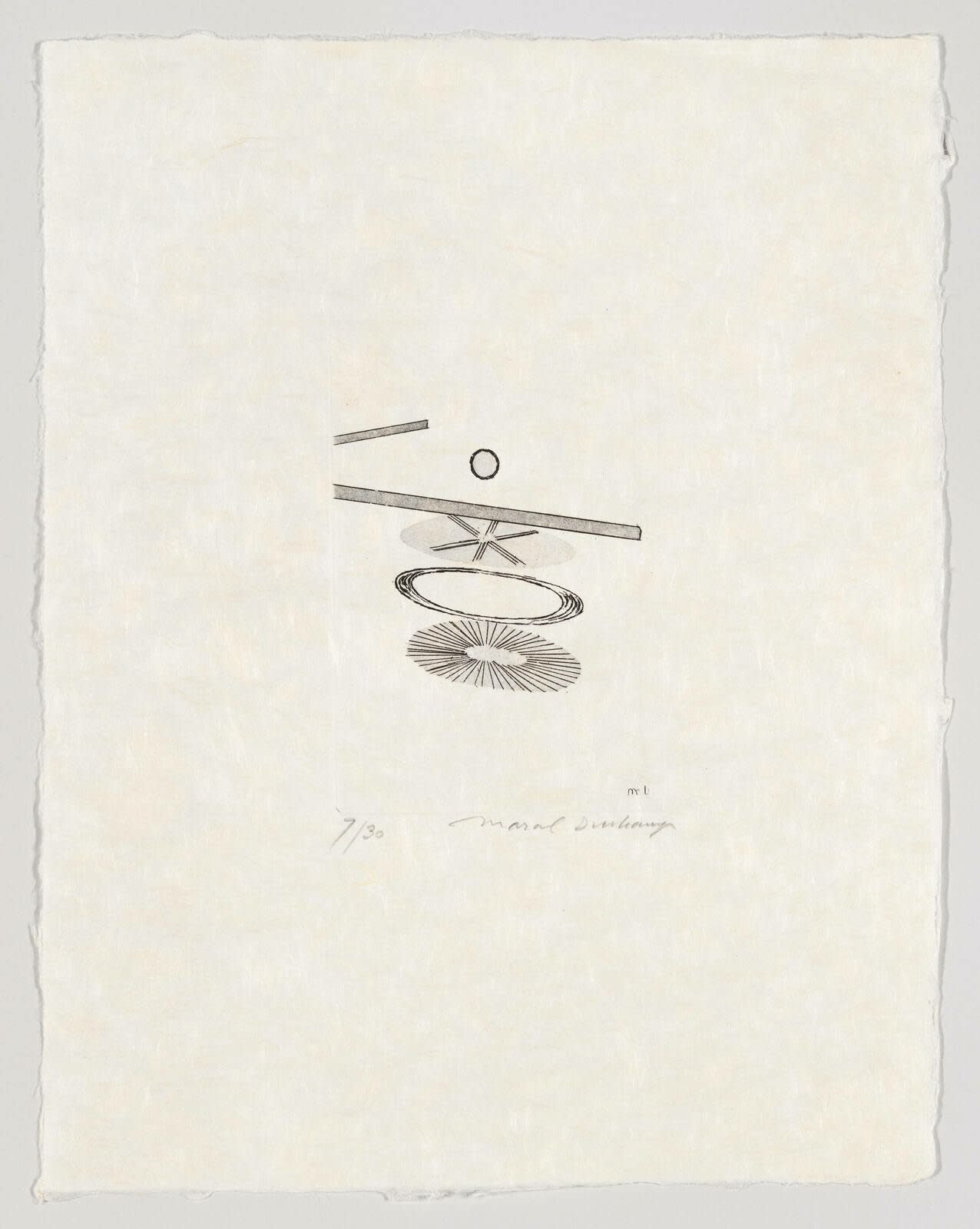 Marcel Duchamp, The Oculist Witness. The Large Glass and Related Works series, 1965-66