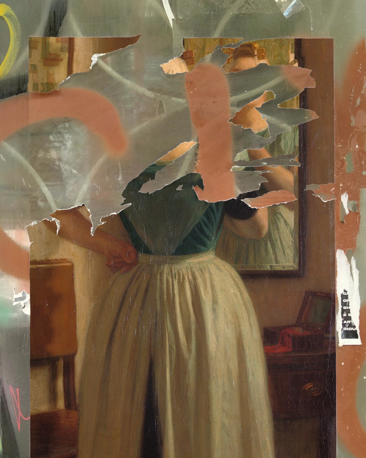 María María Acha-Kutscher, Mirror. En el fondo del espejo me acecha la vejez, 2024