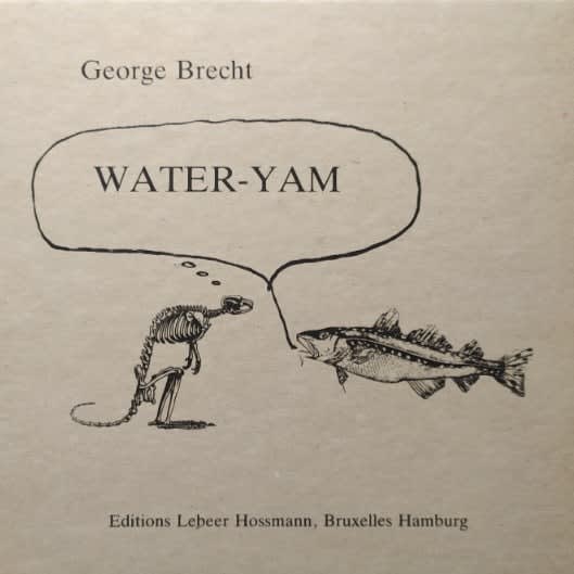George Brecht, Water Yam, 1986