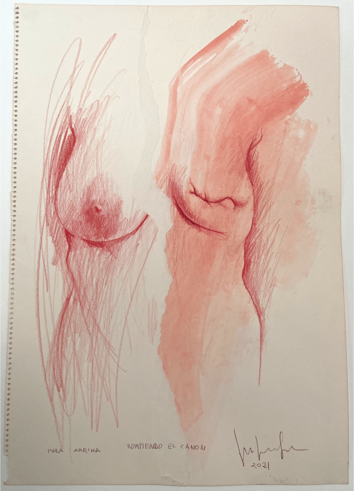 Marina Vargas, Romper el canon. Anatomía y Juicio, 2021