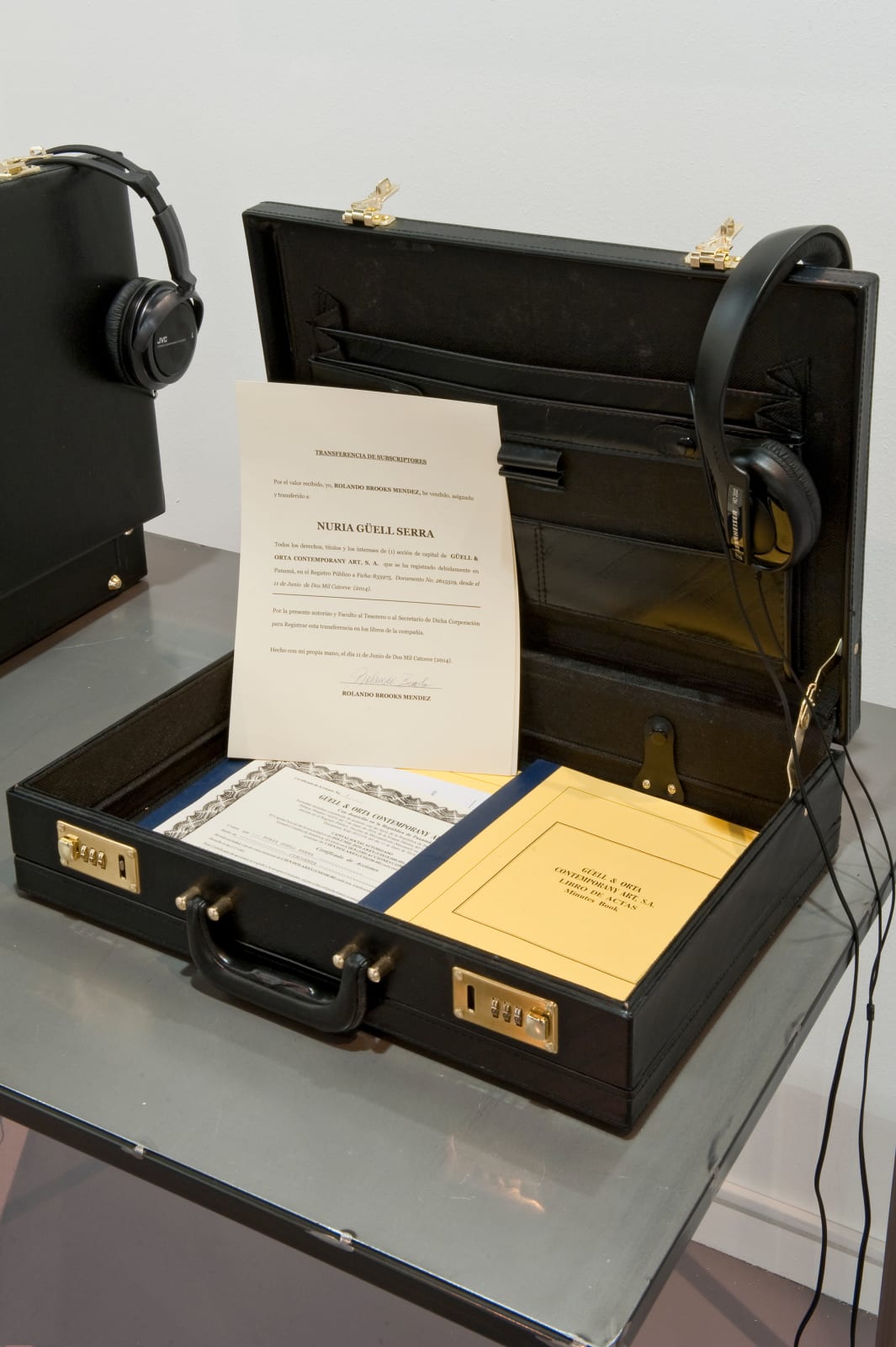 Núria güell, Arte Político Degenerado. Protocolo Ético, 2014