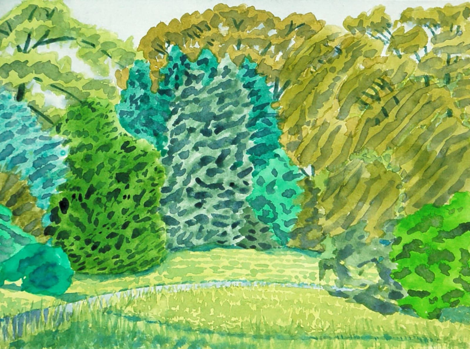 Adrian Berg, Dartington Hall, 8th August (1), 1997