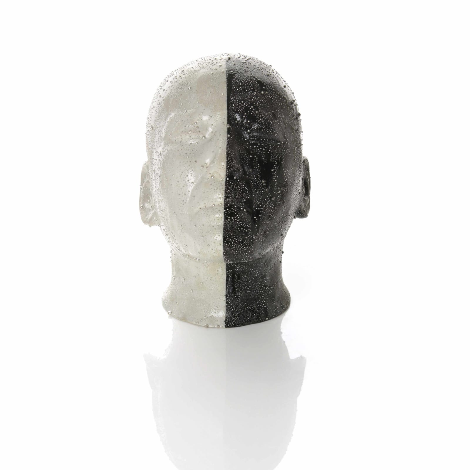 Takahiro Kondo, Black & White Head; Self-Portrait, 2011