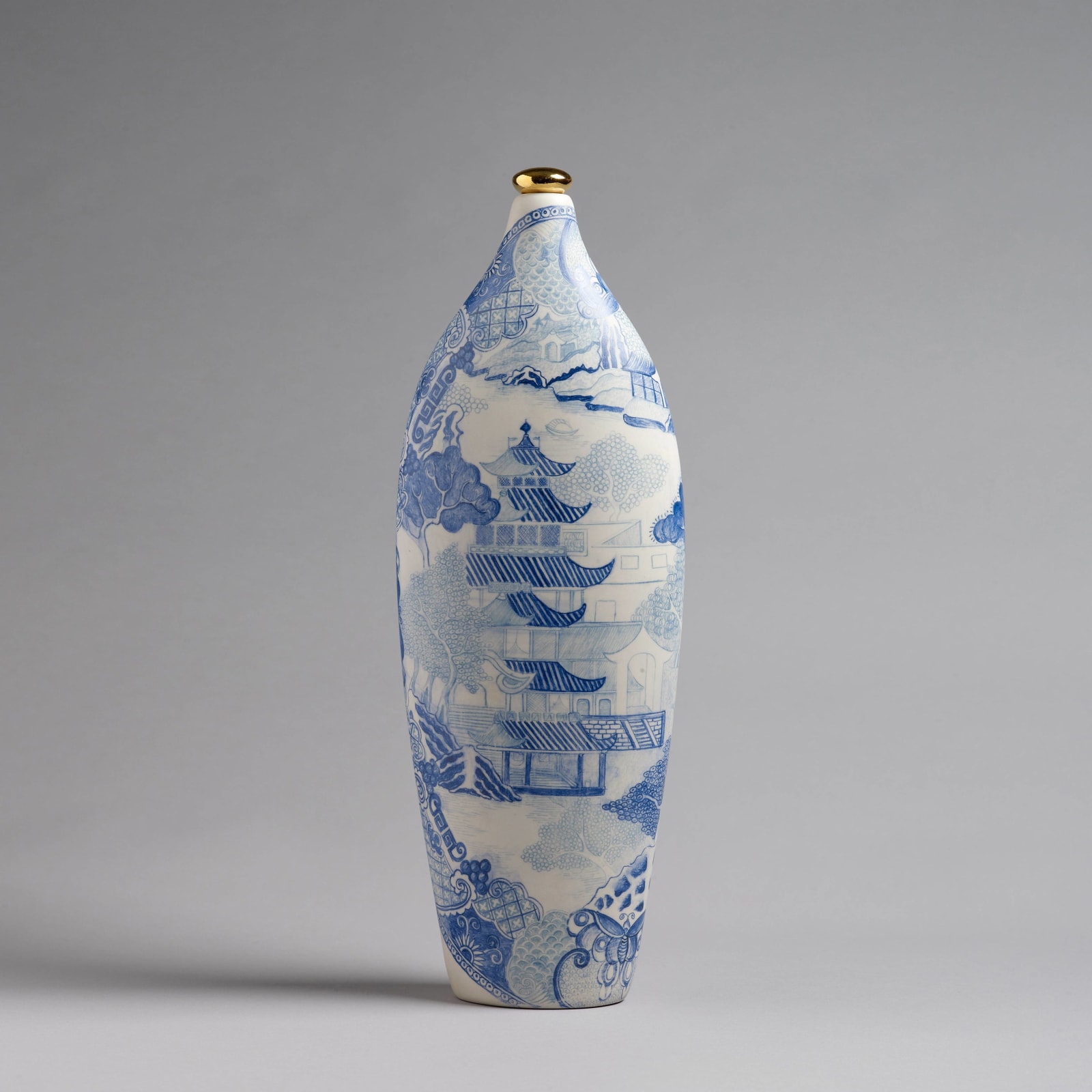 Robin Best, Twin Temples, Willow Pattern, 2006