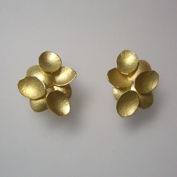 Kayo Saito, Petal Earrings, 2012