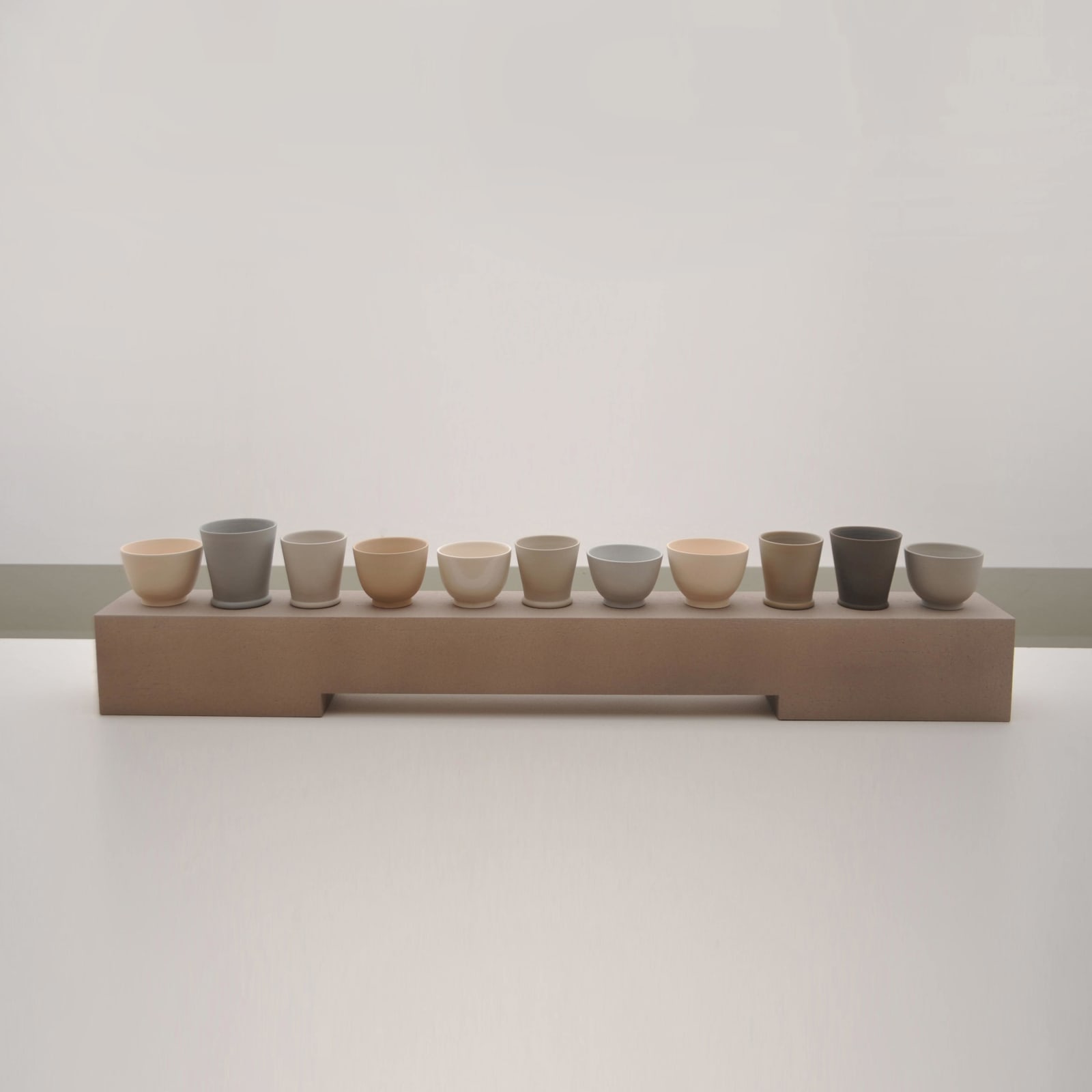 Julian Stair, Eleven Cups on a Ground, 2010