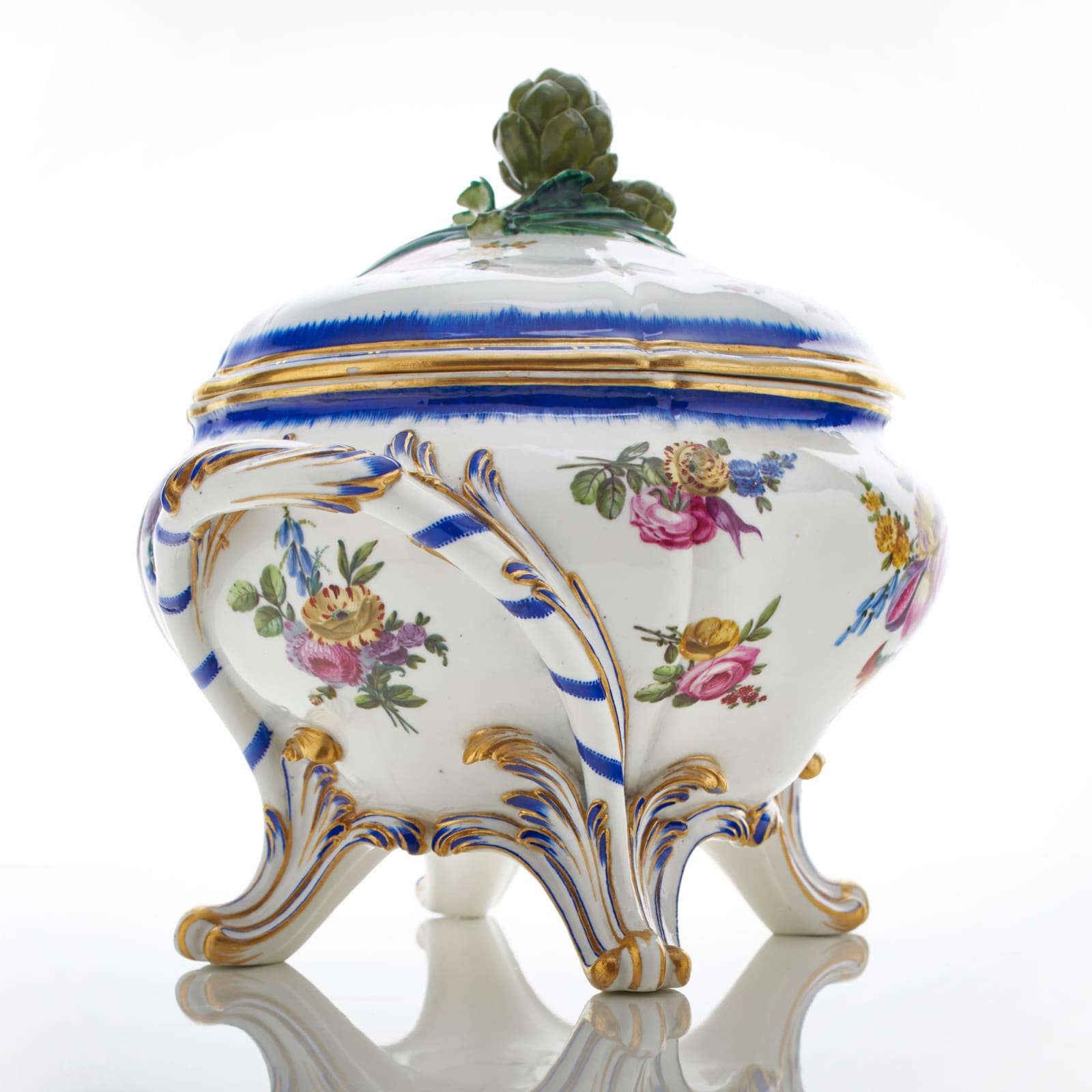 Sèvres Porcelain, A Sèvres Porcelain Tureen, 1767