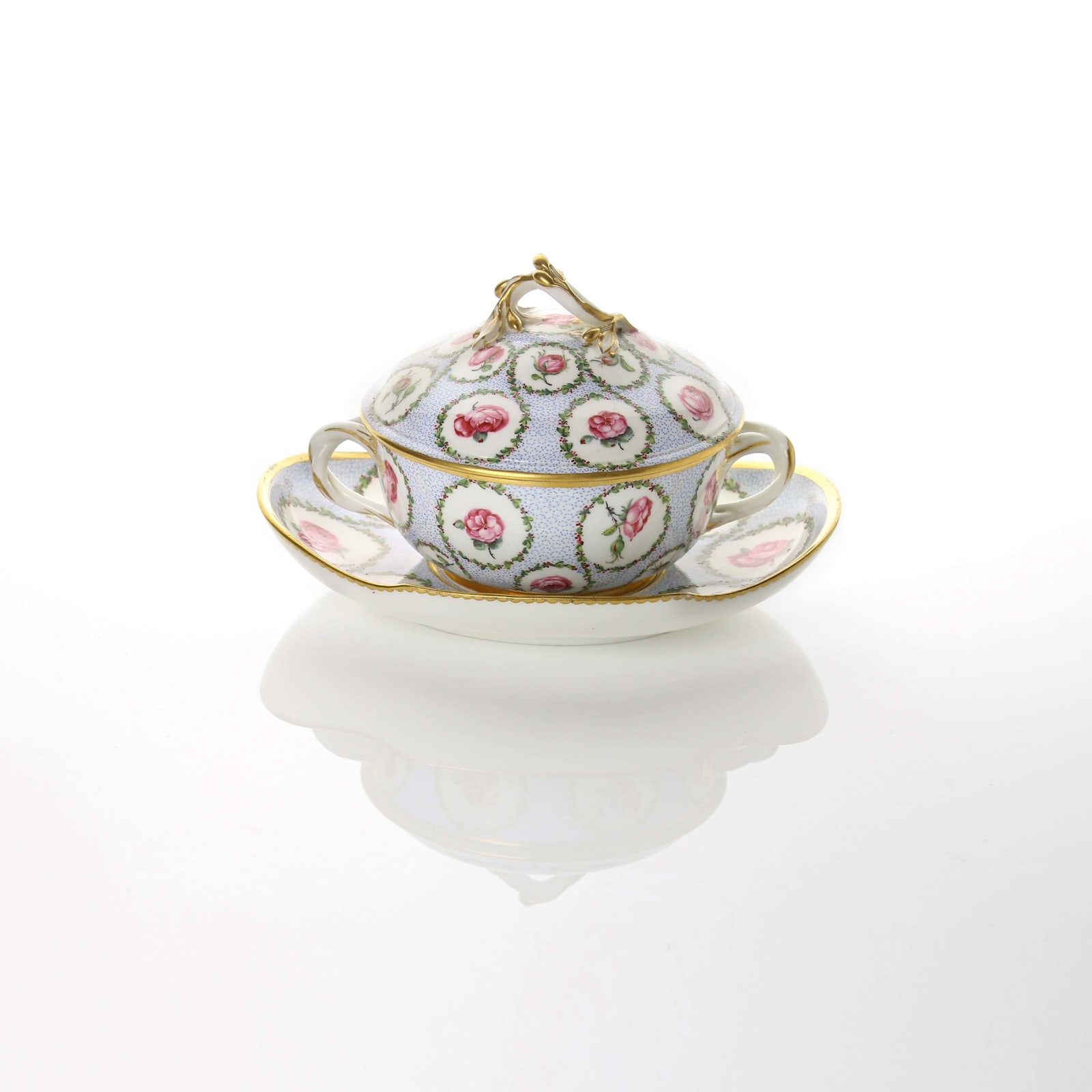 Sèvres Porcelain, A Sèvres Ecuelle, circa 1770