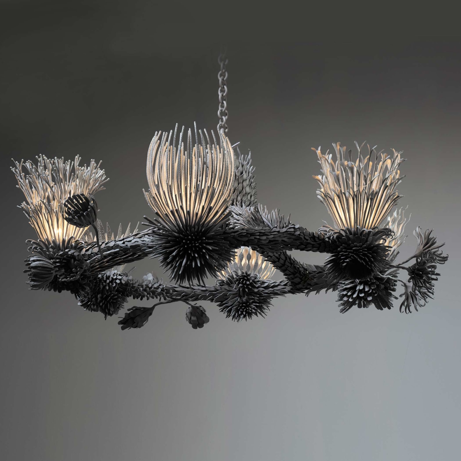 Junko Mori, A Commission for Plants Exotica Chandelier, 2015