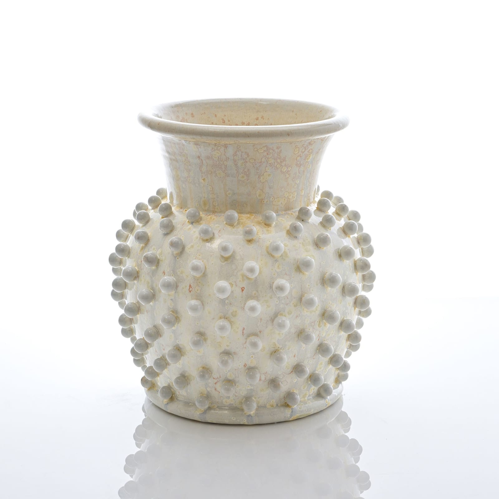 Kate Malone, A Large White Atomic Vase, 2024