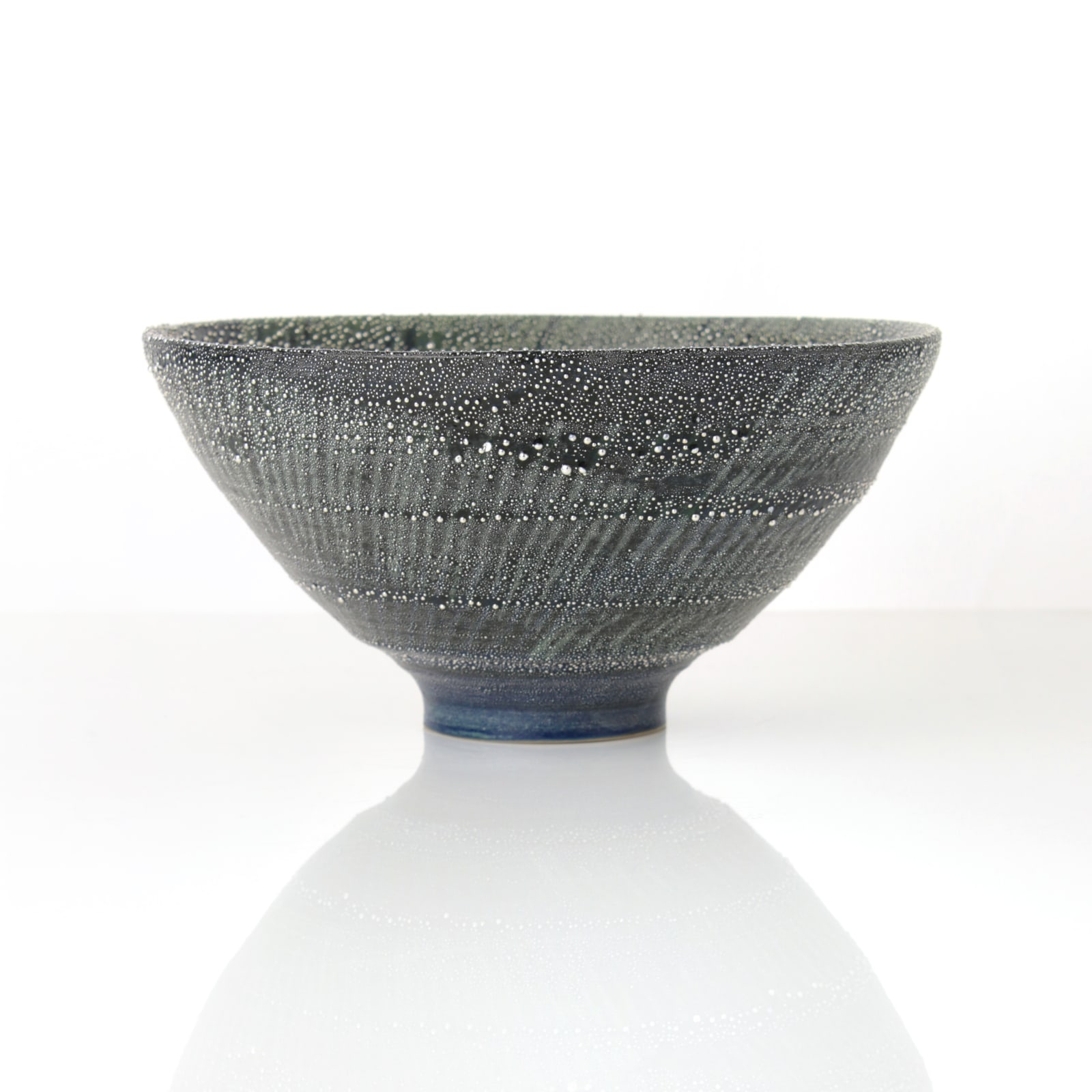 Takahiro Kondo, Blue Green Mist Tea Bowl, 2018