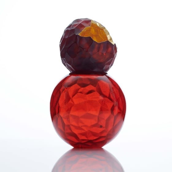 Angela Jarman, Amber Geode, 2018