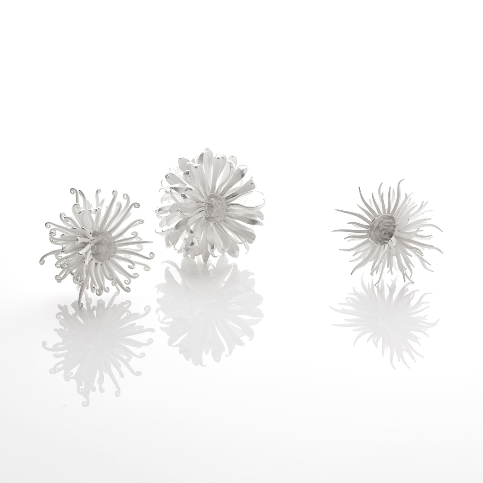 Junko Mori, Silver Organism, Trio Lily, 2023