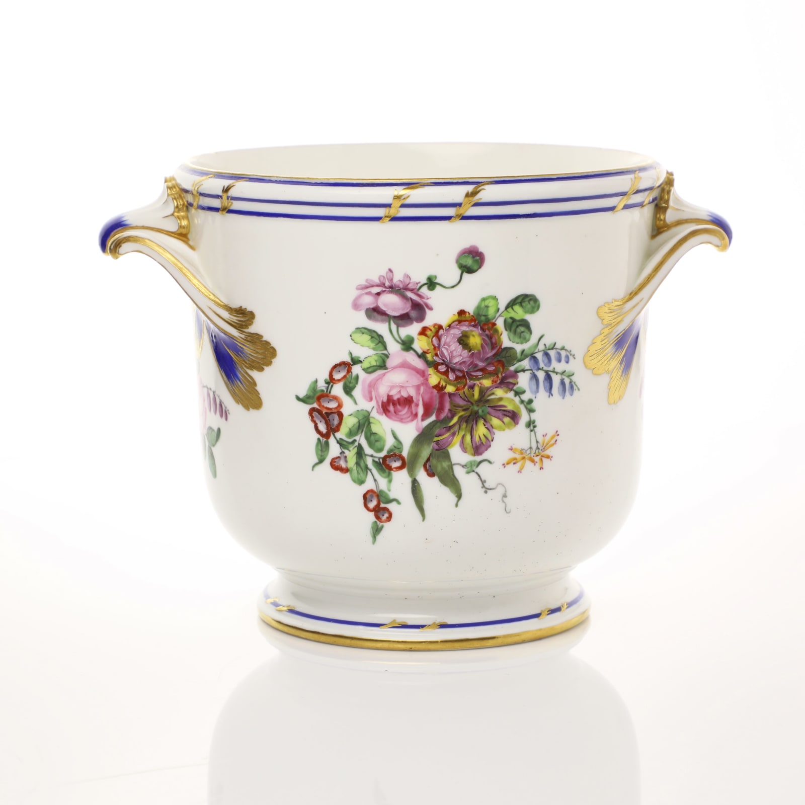 Sèvres Porcelain, A Sèvres Porcelain Liqueur Decanter Cooler, 1768