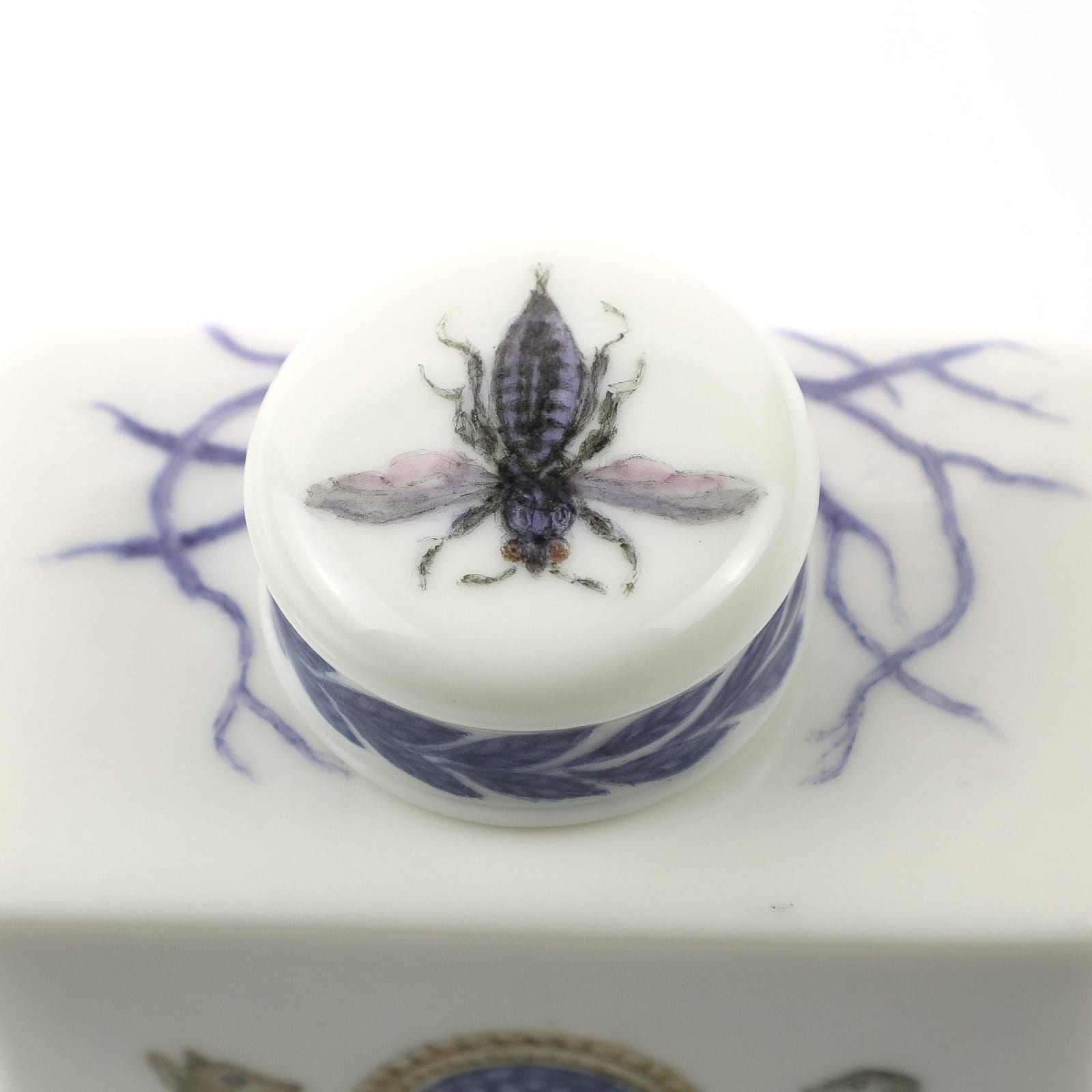 Robin Best, Napoleon and Wombat Tea Caddy, 2025