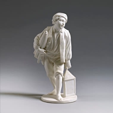 Sèvres Porcelain, A Sèvres Biscuit Figure of Le Falot, circa 1767
