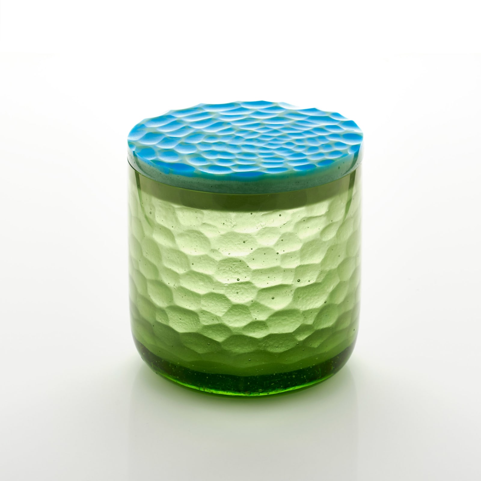 Angela Jarman, Green Tea Battuto Jar, 2022