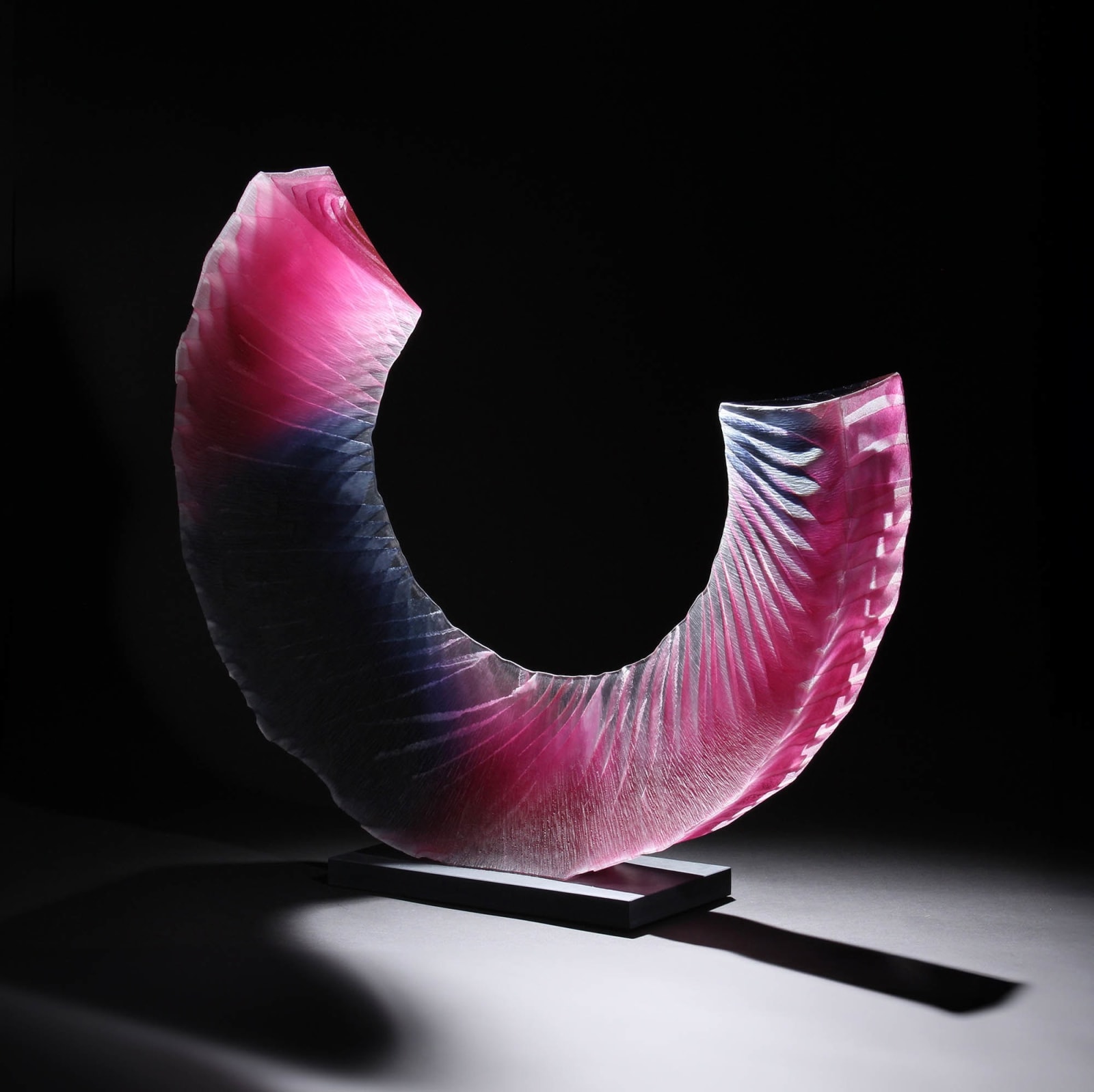 Colin Reid, Colour Saturation; Purple, 2024