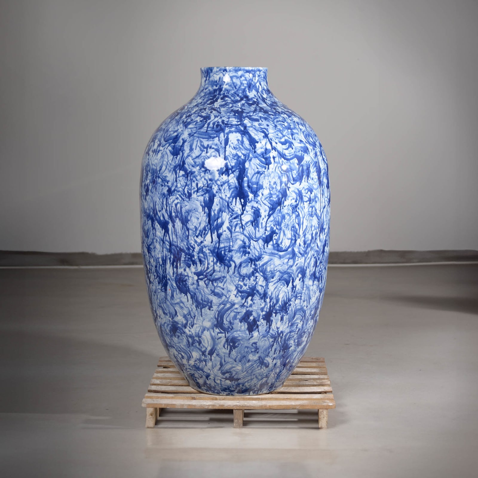 Felicity Aylieff, Blue: Earth, Fire, Water, 2024