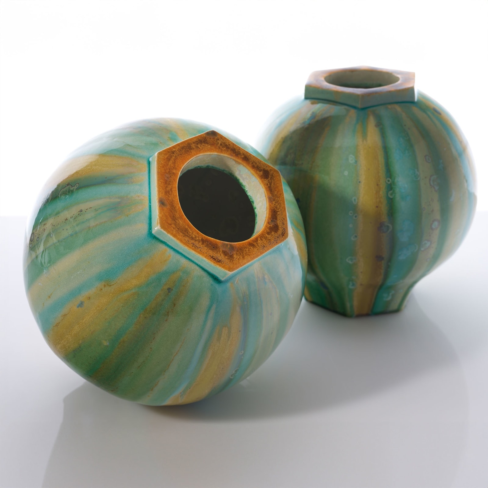 Kate Malone, A Pair of Moon Jars, 2024