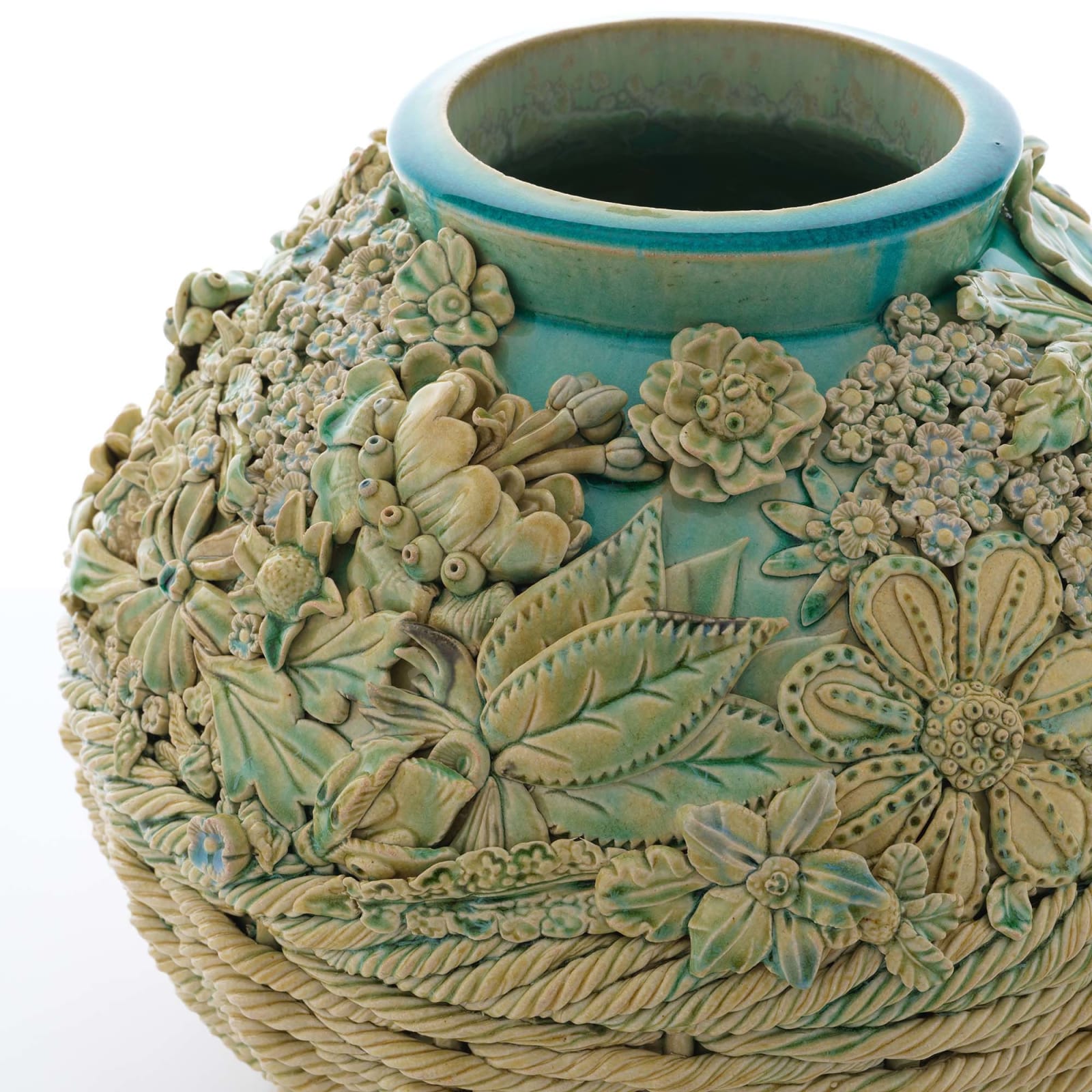 Kate Malone, Basket of Flowers, 2025