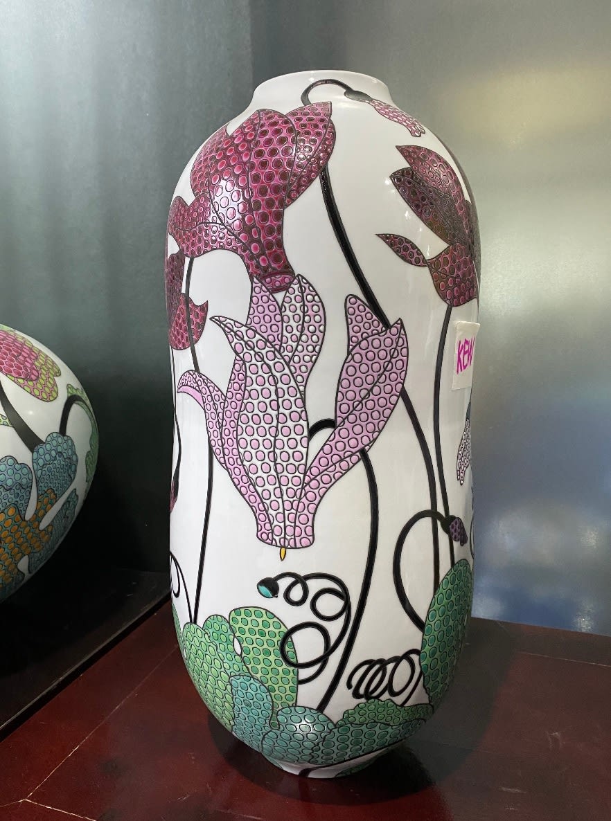 Felicity Aylieff, Cyclamen: Persian Violet II, 2024