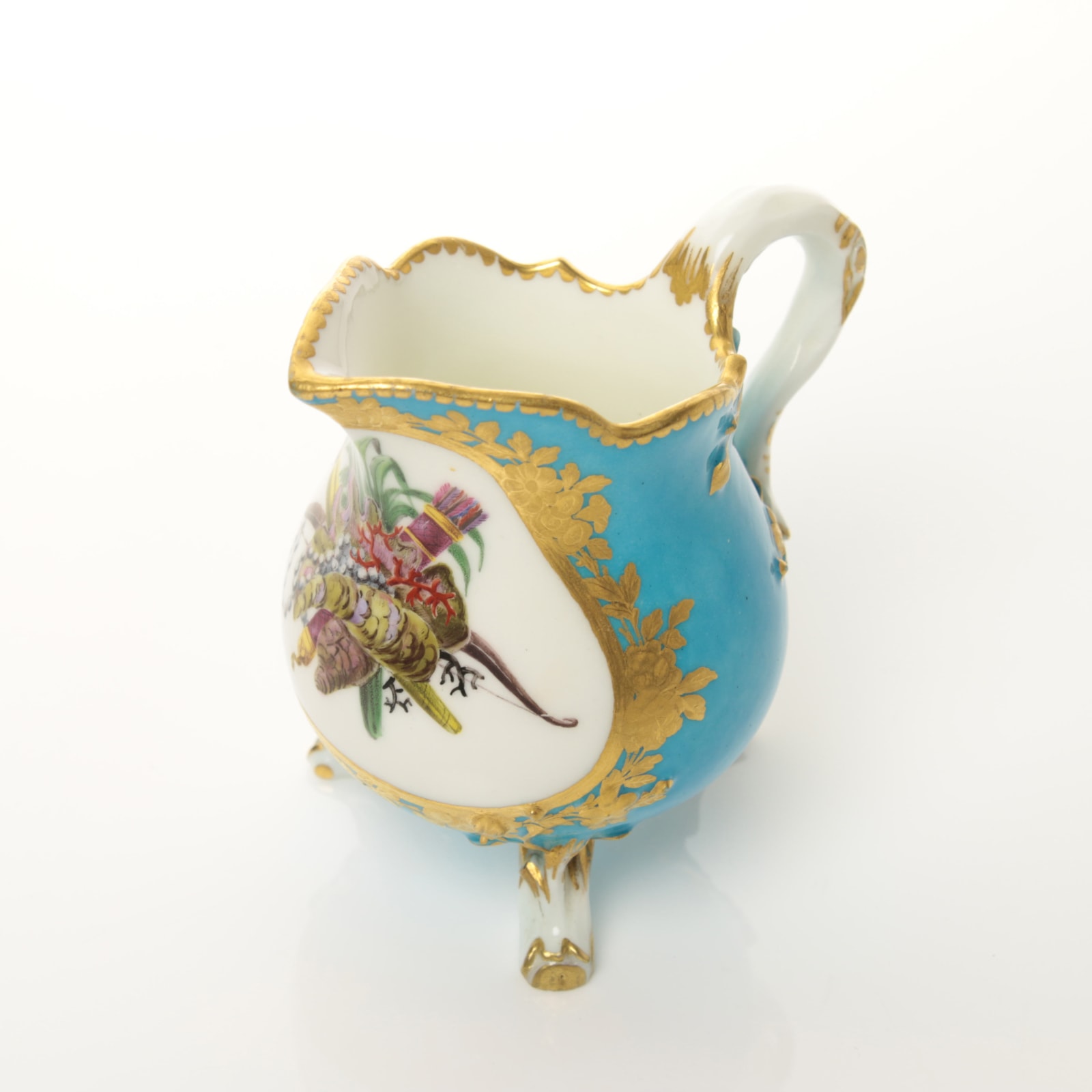 Sèvres Porcelain, A Soft-Paste Sèvres Porcelain Milk Jug, early 1760s